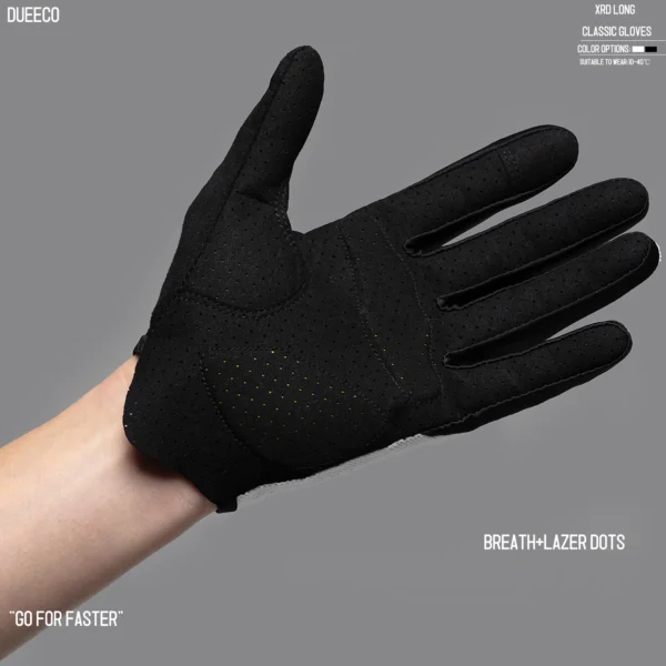 DUEECO Cycling Gloves Bike Gloves Bicycle gloves-Full Finger MTB MX Gloves XRD Pad Shock Absorbing Non-Slip Touch Screen Design - Image 2