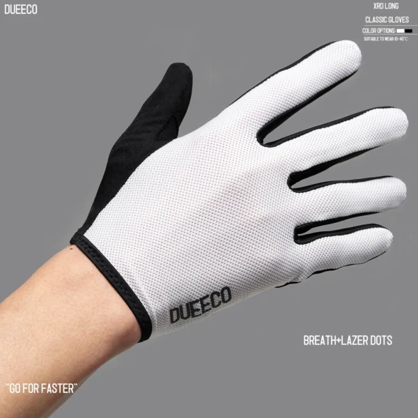 DUEECO Cycling Gloves Bike Gloves Bicycle gloves-Full Finger MTB MX Gloves XRD Pad Shock Absorbing Non-Slip Touch Screen Design - Image 3