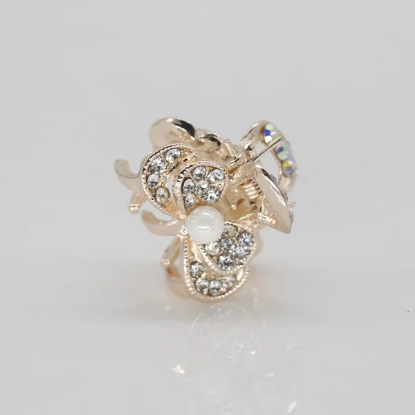 AINAMEISI Mini Hair Crab Claw Clip Hair Jewelry For Women Girls Flower Crystal pearl Hairpins Barrettes Hair Clips Headwear - Image 5