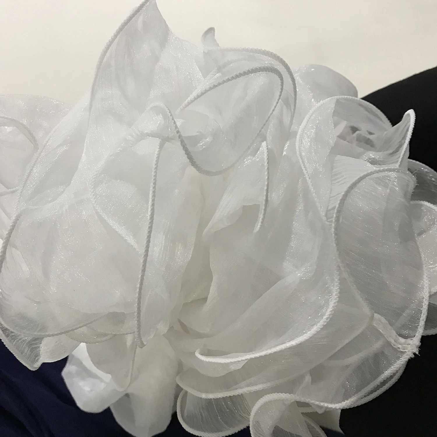 Fashion Women Chiffon Long Skirts High Waist Floor Length Ruffles White Summer Boho Maxi Skirt Saia Longa Faldas - Image 5