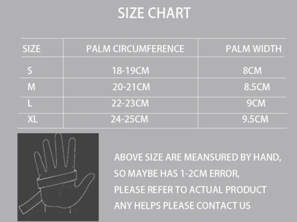 DUEECO Cycling Gloves Bike Gloves Bicycle gloves-Full Finger MTB MX Gloves XRD Pad Shock Absorbing Non-Slip Touch Screen Design - Image 6