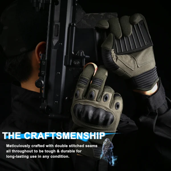 Touch Screen Tactical Gloves Outdoor Sport Paintball Hunting Airsoft Combat Cycling Anti-Skid Work Protection Full Finger Glove - Image 2