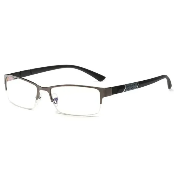New Half Metal Frame Nearsighted Glasses Unisex Prescription Myopia 0 -0.5 -1 -1.5 -2 -2.5 -3 -4 -5 -6 Unisex óculos de leitura - Image 2