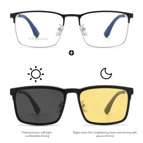 KANSEPT Men Magnets Clip-on Eyeglass Glasses in Trend Lunettes De Lecture Myopia Lenses to Read Eyeglasses Women's Eyepieces - Image 3