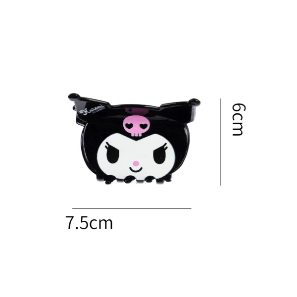 SANRIO 1pcs brand new cartoon cute hair clipspink accessories hair claws, cpuppies animal hair clips , a perfect gift for family - Image 2