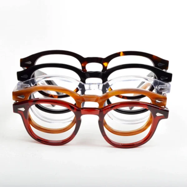 Johnny Depp Lemtosh Eyeglasses Frame Men Optical Glasses Women Computer Goggles Clear Lens Luxury Brand Vintage Acetate Frame - Image 5