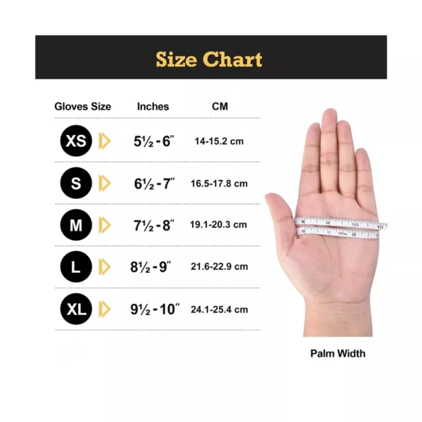 100/50/20PCS Black Nitrile Gloves Disposable Thick Powder Free Cleaning Gloves Textured Kitchen Household Mechanic Tattoo Gloves - Image 5