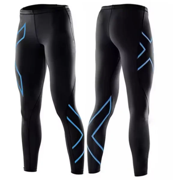 Men's Tights Compression Pants Running Leggings Fitness Bodybuilding Leggings Tights Men Skinny Trousers Breathable Quick Dry