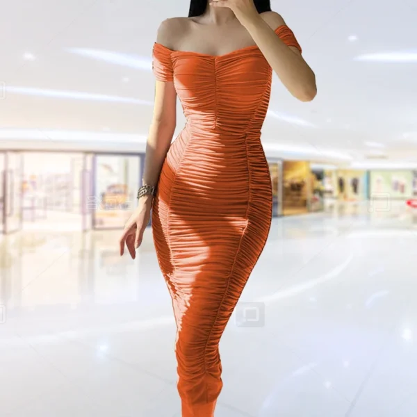 Women Summer Prom Dresses Evening Midi Bodycon Dress Elegant Club Outfits for Wedding Birthday Party - Image 4