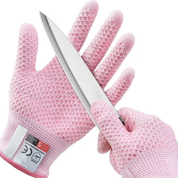 Anti cutting touch screen anti cutting gloves kitchen food grade slaughter and fish killing anti cutting gloves - Image 3