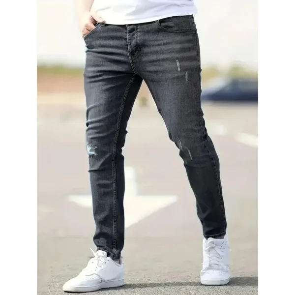 Men's Jeans Casual Spring and Autumn Skinny Pencil Pants Cheap and Good Quality American Style Stretch Big Size Trousers for men - Image 6