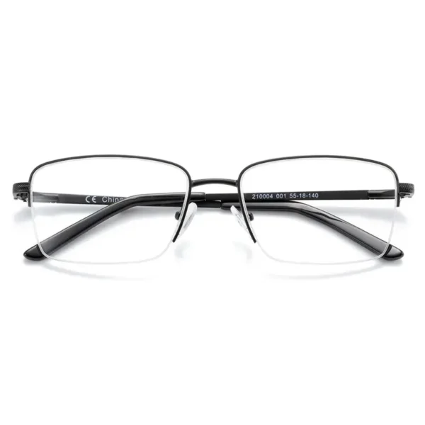 ZENOTTIC 2024 Fashion Alloy Prescription Glasses Men Anti-Blue-Ray/Photochromic Myopia Eyewear Optical Eyeglasses - Image 2