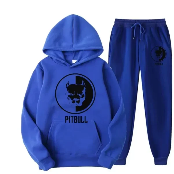 Brand New Spring and Autumn Men's Set Two-piece Hooded Shirt+running Pants Sports Set Casual Men's Sports Shirt Sportswear Hood - Image 4