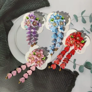 1PC Japanese Style Hairpin Flower Tassel Hair Clips Kimono Hair Accessories for Women Hairpin Headdress Barrettes Hairpins