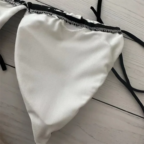 Women's Swimsuit Anime Harajuku Two-dimensional Swimwear Bikinis Sets Bandage Beach Swimsuit - Image 5