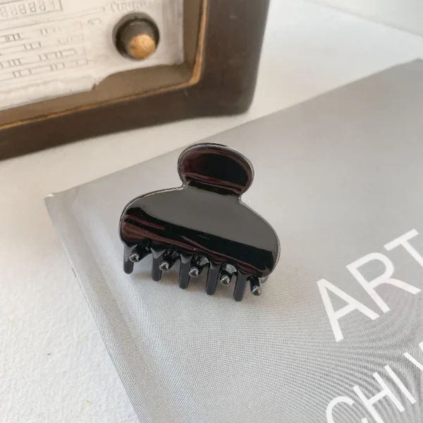 Retro Acetate Small Hair Claw Sweet Hair Clips for Women Girl Barrettes Crab Clamp Ponytail Hairpin Lady Party Accessories Trend - Image 6