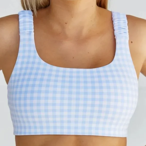 HANRAN Matching Workout Set - 2025 Trendy Fitness Bra & Yoga Pants with Built-in Cups - Image 5