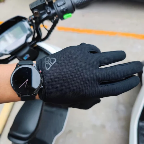 DUEECO Men Cycling Gloves Full Finger Touch Screen Motorcycle Bicycle Mtb Bike Gloves Gym Training Gloves