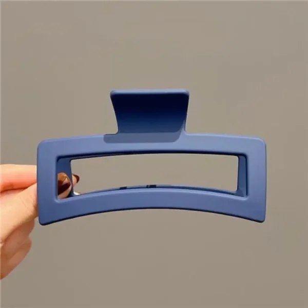 New Large Grab Clip Women Candy Color 13cm Square Hair Clip Back Head Hair Volume Shark Clip Headpiece - Image 5