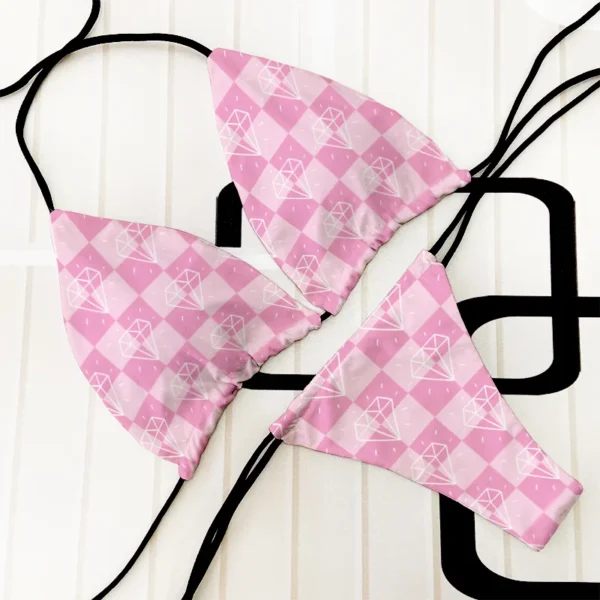 Women's Swimwear Bikini Set New Pink Swimsuits Woman Bathing Suits Bikinis Female Beachwear Maillot De Bain Femme - Image 2
