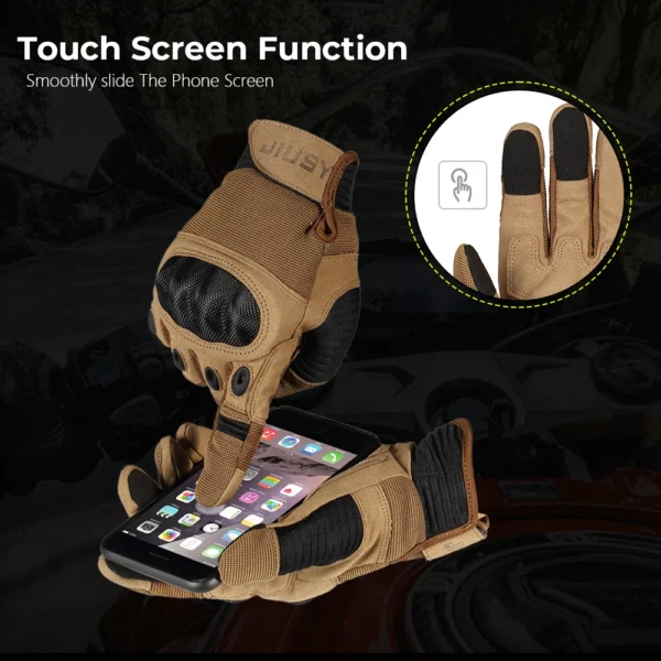 Touch Screen Tactical Gloves Outdoor Sport Paintball Hunting Airsoft Combat Cycling Anti-Skid Work Protection Full Finger Glove - Image 4