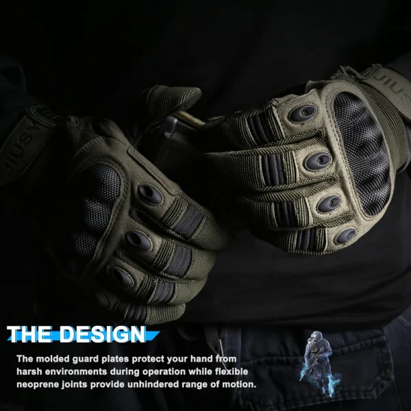 Touch Screen Tactical Gloves Outdoor Sport Paintball Hunting Airsoft Combat Cycling Anti-Skid Work Protection Full Finger Glove - Image 3