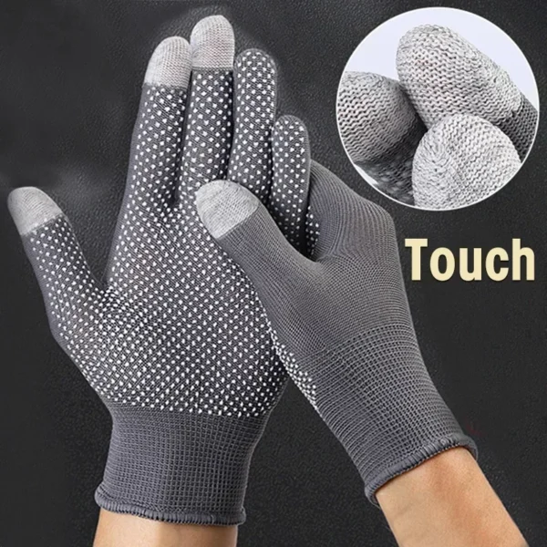 New Riding Anti-slip Work Gloves for Motorcycle Cycling Sport Men Women Lightweight Thin Breathable Touchscreen Glove Oudoor - Image 4