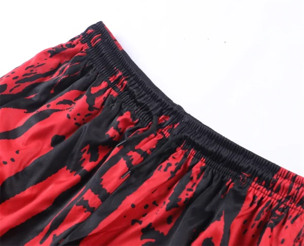 Men's Daily Wear Sport T-Shirt And Pants Set Casual Comfortable Fitness Running Outfit - Image 5