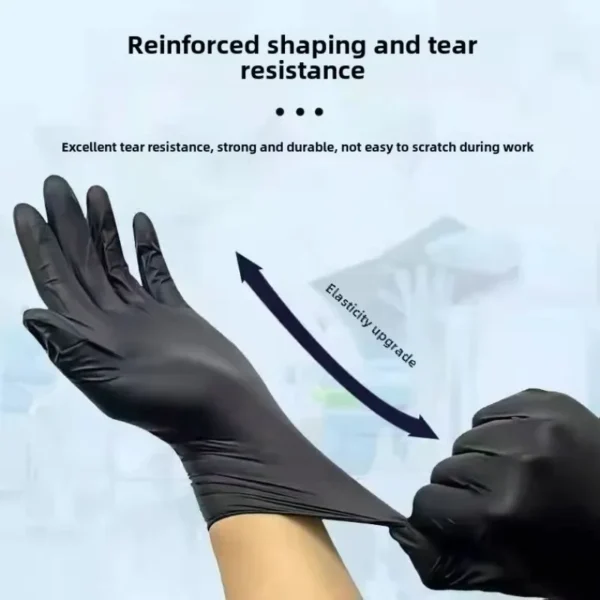 Disposable Nitrile Waterproof Gloves Dish Washing Kitchen Household Gloves Dog Wash Cleaning Glove for Food Working Latex Gloves - Image 6