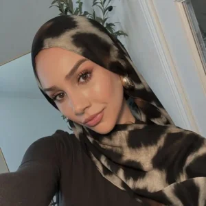 New Print Floral Chiffon Hiajb Scarf Printed Hijabs Headscarf Veil Oil Painting Style Hijabs for Women Turban Islamic Gifts