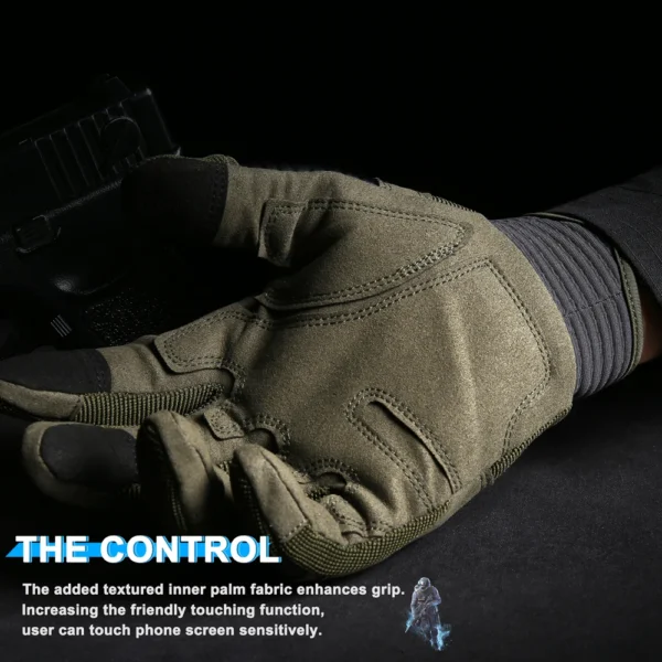 Touch Screen Tactical Gloves Outdoor Sport Paintball Hunting Airsoft Combat Cycling Anti-Skid Work Protection Full Finger Glove - Image 5