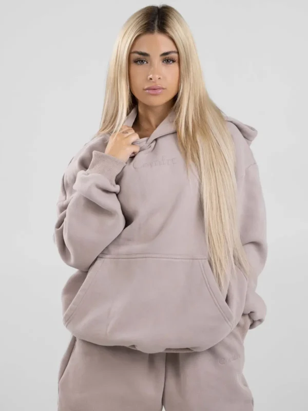 Comfrt New In Matching Sets Tracksuit Women Hoodies Pullover Solid Pocket Sweatshirts High Waist Pencil Pant Matching Jogger Set - Image 3