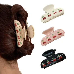 Cherry Flash Diamond Hair Clip Cute Retro Niche Style Hair Clip Trendy Hair Accessories Y2k Accessories New